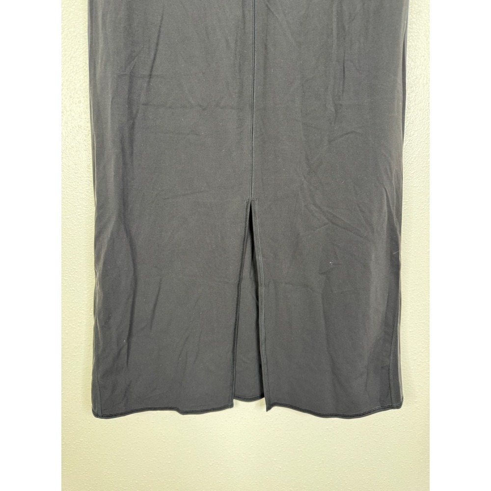 Lululemon Nulu Slim-Fit High-Rise Maxi Skirt Black LW8AOGS Size Large - Picture 7 of 9